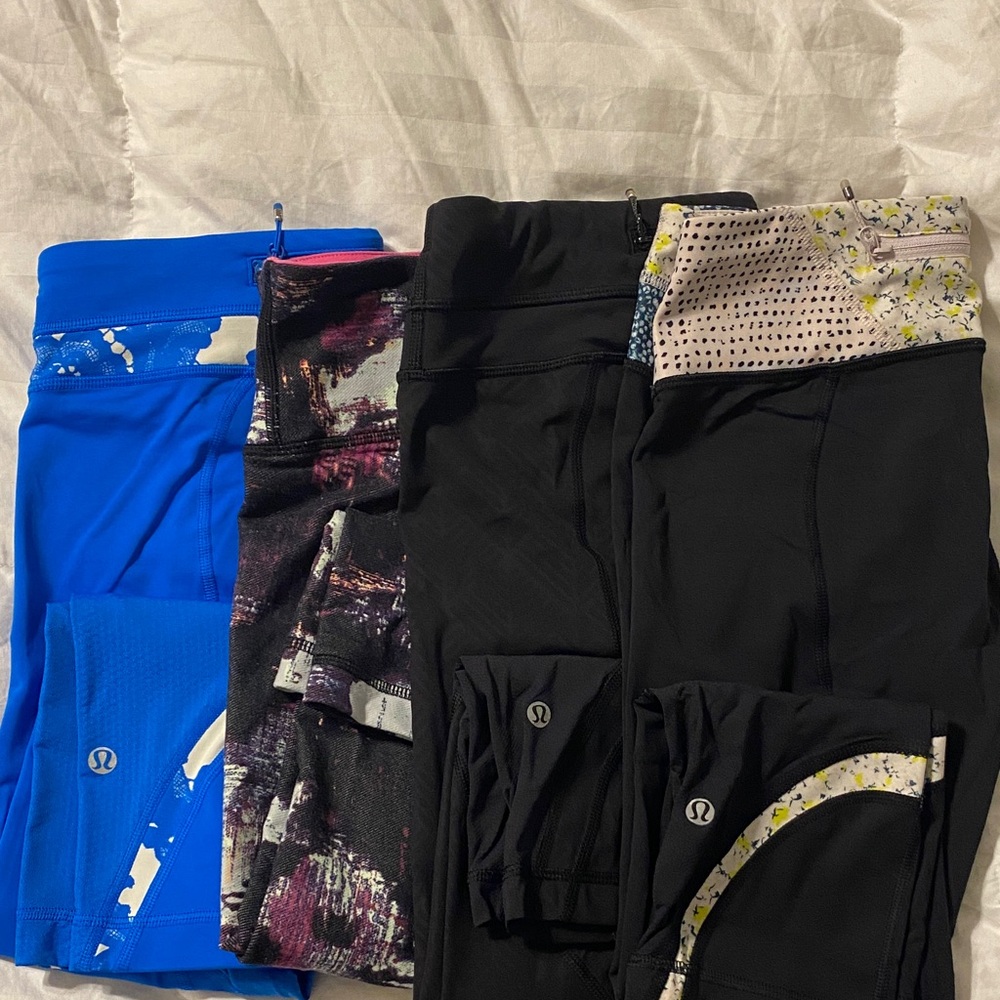 SOLD OUT

Lululemon Capri Older Style Leggings - Black, Blue, Multicolor
